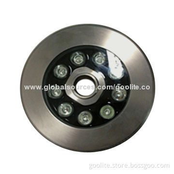 LED Underwater Light, 9W Dia165 H65mm bore25 CE & RoHS 2 Years Warranty